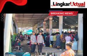 Polsek Barusjahe Amankan Kegiatan Perayaan Paskah Se-Serayon Alverna di Desa Paribun