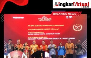 Kang Akur Terima Penghargaan TOP BUMD Awards 2025