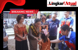 Bunda Paud Dan TP. PKK KAB. Nias Selatan Mengikuti Karnaval 7 Kebiasaan Anak INDONESIA Hebat