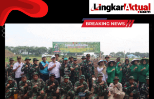 Danrem 071/Wijayakusuma Kolonel Inf Jamaludin Tanam Bawang Merah Bersama Forkominda Brebes Dorong Ketahanan Pangan Nasional
