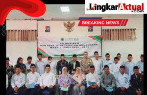 Sinergitas Ulama dan Umaro, Kompol R Dandan Wakili Kapolres Purwakarta Hadiri Pelantikan MUI Kecamatan Bungur Sari