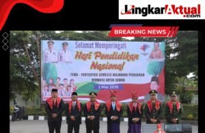 “Kapolres Karo Hadiri Upacara Hardiknas, Tekankan Pentingnya Peran Semua Pihak dalam Dunia Pendidikan”