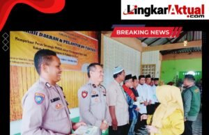 Polsek Munte Dukung Penuh Pelantikan Pimpinan Daerah Persatuan Islam Kab. Karo : Harap Jadi Mitra Strategis Kamtibmas