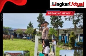 Polsek Simpang Empat Beri Pembinaan Pelajar SMP Negeri 2 Simpang Empat