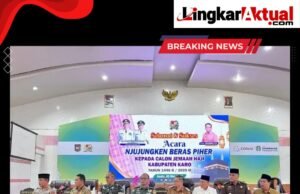 “Wakapolres Hadiri Tradisi Njunjungken Beras Piher, Polres Tanah Karo Dukung Kelancaran Ibadah Calon Jemaah Haji”