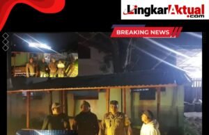 Bhabinkamtibmas Polsek Simpang Empat Dukung Keberlangsungan Pos Kamling di Desa Lingga