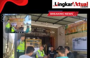 Sat Lantas Polres Tanah Karo Sambangi Supir Angkutan Barang, Tingkatkan Edukasi Tertib Lalu Lintas