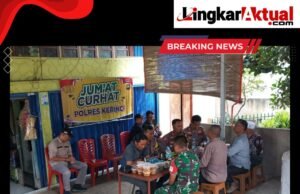 Kapolres Kerinci Jum,at Curhat di Desa Bunga Tanjung “Tanah Cogok”