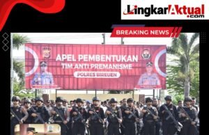 Polres Bireuen Bentuk Satgas Anti Premanisme, Komit Kawal Keamanan Masyarakat
