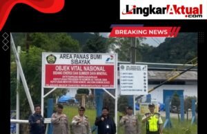 Kasat Pamobvit Polres Tanah Karo Laksanakan Patroli Dialogis di Objek Vital Nasional PGE Sibayak