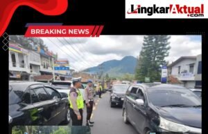 “SiPropam Polres Tanqh Karo Lakukan Pengawasan Personel Pengaturan alqlu Lintas Saat Libur Waisak”