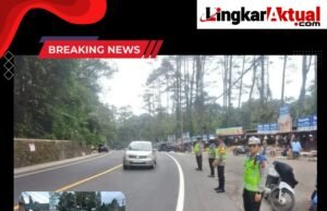 “Polantas Karo Atur Lalu Lintas Dan Pantau Arus Balik Cuti Bersama Di Jalur Medan – Berastagi”
