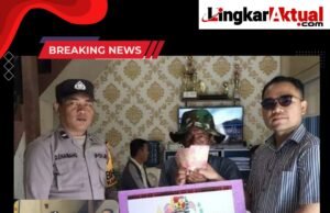 “Polsek Tigapanah Kawal Penyaluran BLT DD Tahap I di Desa Tigapanah”