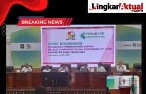 “Wakil Bupati Karo Buka Rapat Koordinasi Kolaborasi Pembangunan Daerah Melalui CSR”
