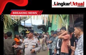 “Polres Tanah Karo Dan Kodim 0205/TK Kawal Kunjungan Mantan Presiden Jokowi Ke Liang Melas Datas”