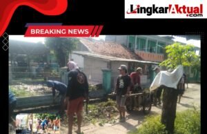Bersama Warga, Babinsa dan Bhabinkamtibmas Sukamulya Gelar Kerja Bakti, Ormas Pemuda Pancasila Ranting Sukamulya Turut Berpartisipasi