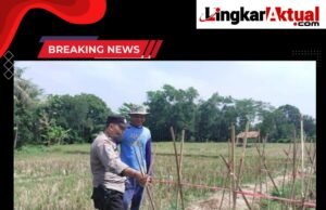 Dukung Asta Cita, Bhabinkamtibmas Polsek Campaka Lakukan Sambang Kamtibmas Ke Petani