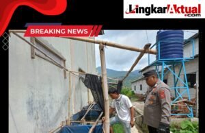 Sambang Peternak Ikan, Polsek Plered Dukung Ketahanan Pangan Di Purwakarta