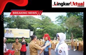Sekda Subang Lepas Calon PASKIBRAKA Asal Kab. Subang Seleksi Ke Tingkat Nasional