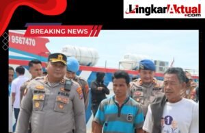 “Dua Nelayan Selamat Setelah Hilang Kontak 7 Hari di Laut, Kapolres Nias Selatan Jemput Langsung Di Pelabuhan Teluk Dalam”
