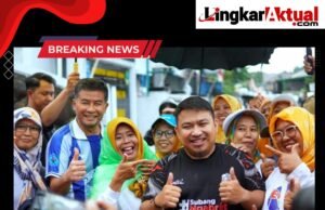Bupati Subang Gelar Laga Persahabatan Bersama PERSIB Legend Dan Salurkan Program Nyaah Ka Indung Di Kasomalang