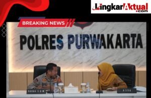 Polres Purwakarta Ikuti Analisa dan Evaluasi Dianmas STIK Angkatan ke-82 Melalui Zoom Meeting