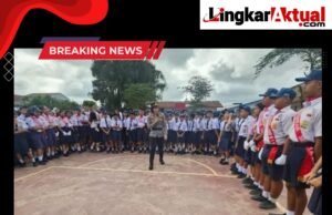 Polres Tanah Karo Gelar “Police Go To School” di SMP N Kabanjahe