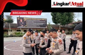 Kasat Samapta Polres Karo Gelar Apel Pagi Dan Coffee Morning Bersama Anggota