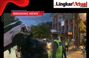 Ini Kronologi Tabrakan Beruntun 10 Kendaraan di Jalan HM Yamin Medan