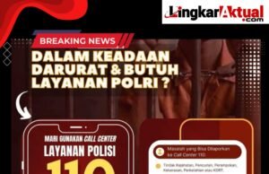 Layanan Polisi 110: Siaga 24 Jam, Bebas Pulsa, Dan Responsif Tangani Situasi Darurat