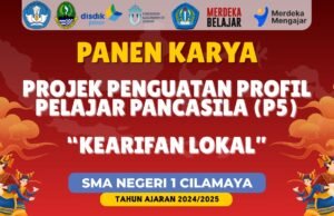 SMAN 1 Cilamaya Gelar Projek P5 Bertema “Kearifan Lokal” untuk Tumbuhkan Karakter Siswa