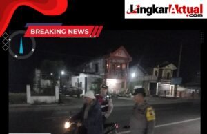 Polsek Tigapanah Gencarkan Patroli Malam di Wilayah Rawan Kamtibmas