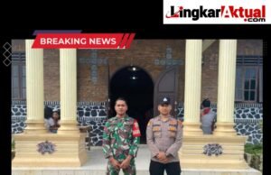 Babinsa Dan Bhabinkamtibmas Kawal Ketat Ibadah Kenaikan Isa Almasih, Kodim 0206/Dairi Tegaskan Komitmen Jaga Toleransi Umat Beragama
