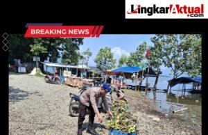 Upaya Menjaga Kelestarian Lingkungan, Sat Polairud Polres Purwakarta Gelar Kegiatan Bersih-Bersih Sampah