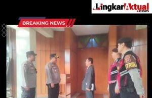 Beri Rasa Aman Umat Kristiani, Polsek Purwakarta Kota Lakukan Pengamanan Hari Kenaikan Isa Almasih