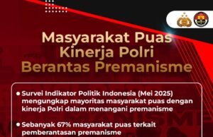 Masyarakat Puas Kinerja Polri dalam Memberantas Premanisme