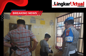 Cegah Barang Berbahaya, Polres Purwakarta Geledah Ruang Tahanan