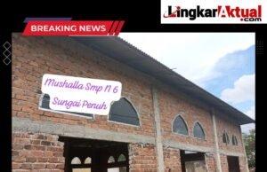 Laporan LSM BRAJO SAKTI tidak di Gubris oleh dinas dan SMPN 6 Sungai Penuh,atas Laporan penyelewengan dana lanjutan Pembangunan Mushalla