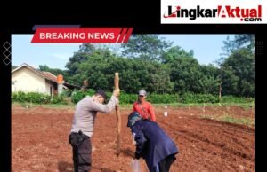 Dukung Asta Cita, Bhabinkamtibmas Polsek Campaka Lakukan Sambang Kamtibmas Ke Petani
