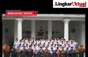 Polres Purwakarta Ikuti Upacara Hari Lahir Pancasila Tingkat Kabupaten Purwakarta