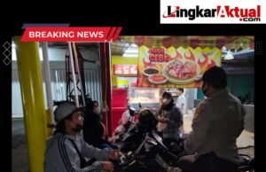 Bersinergi Dengan Pemerintah, Polsek Plered Ikut Razia Pelajar Yang Melanggar Jam Malam