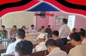 Polsek Tigabinanga Mediasi Perkelahian Antar Karang Taruna Difasilitasi Polsek Tigabinanga, Damai secara Kekeluargaan