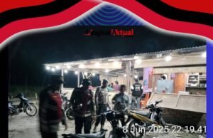 Polsek Munte Sambangi Lokasi Rawan, Antisipasi Kejahatan dan Gangguan Kamtibmas