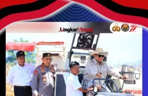 “Hasil Panen Raya Meningkat, Presiden Prabowo Puji Kinerja Polri”