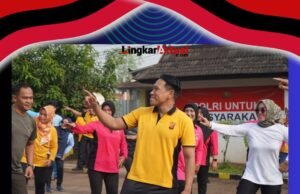 “Sinergitas TNI-Polri dan Masyarakat, Melalui Olah raga Bersama Kapolres Purwakarta”.