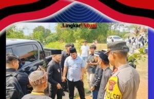 Polsek Sukasari Lakukan Pengamanan Kunjungan Kerja Wakil Bupati Purwakarta