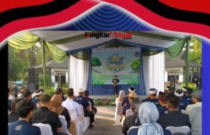Wakili Kapolres Purwakarta, Kapolsek Campaka Hadiri Kegiatan Festival Lingkungan.
