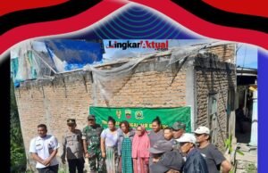 Kapolsek Simpang Empat Hadiri Launching TMAD Di Desa Beganding