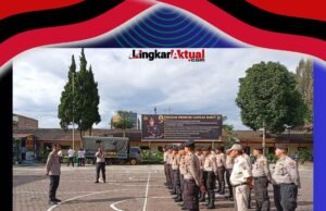 Kasat Samapta Polres Tanah Karo Pimpin Apel Fungsi, ANEV KINERJA Dan Sarapan Pagi Bersama Personil