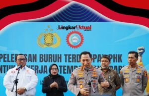 Kapolri Lepas 700 Buruh Terdampak PHK Untuk Kembali Bekerja, Wujud Kolaborasi Selesaikan Permasalahan Industrial